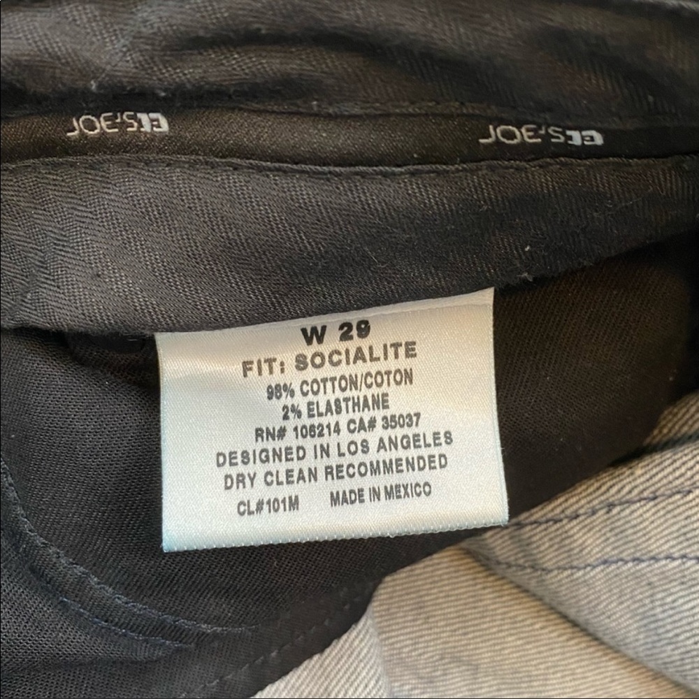 Joe’s Socialite Fit Straight Leg Dark Ian Jeans 29 - Picture 5 of 7
